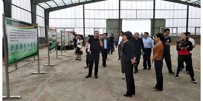 農(nóng)業(yè)農(nóng)村局長到我公司參觀指導 (1)